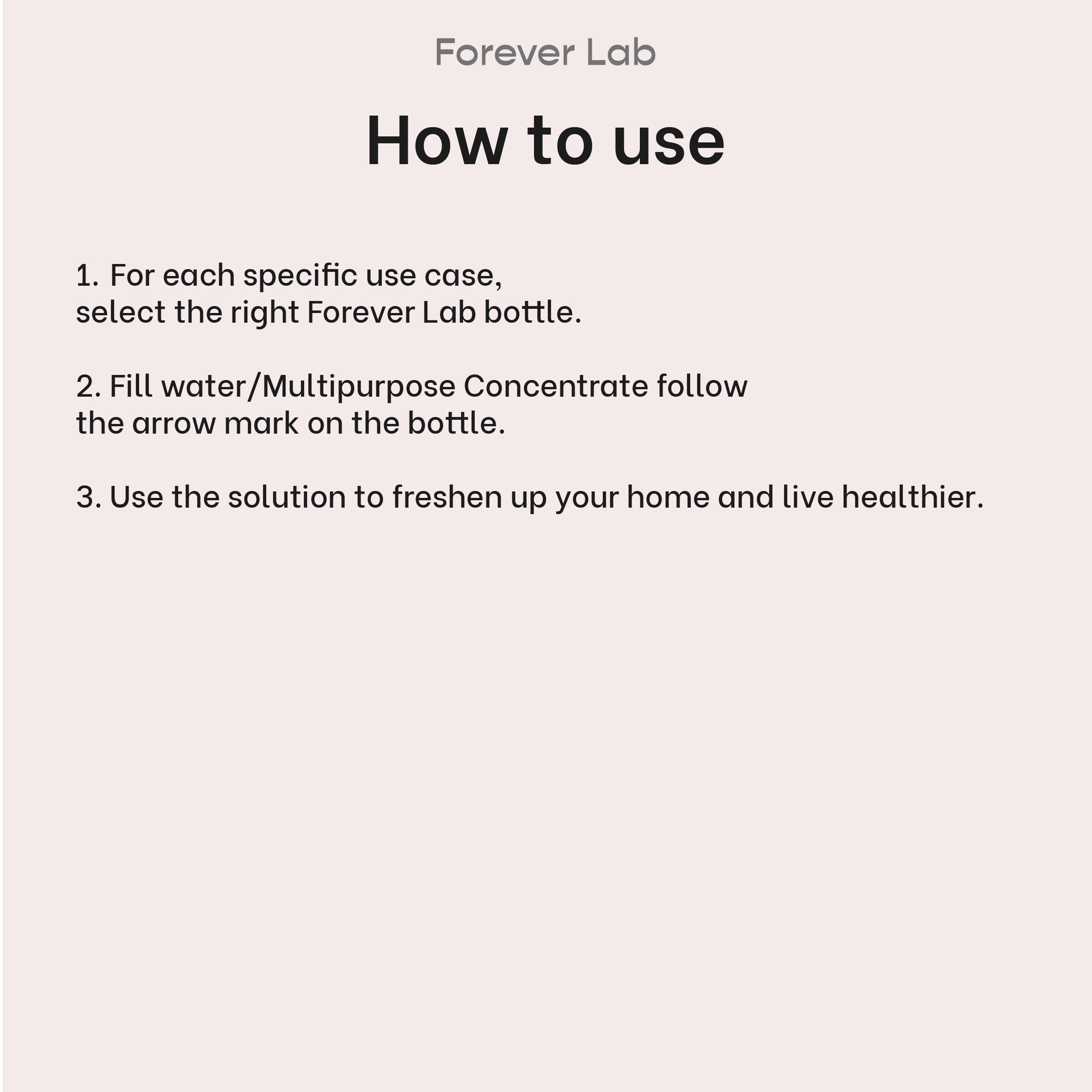 Multipurpose Concentrate - Geranium & Mandarin